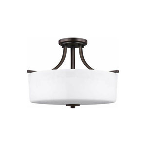 Generation Lighting - Canfield 3-Light Semi Flush Mount - Lights Canada