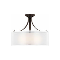 Elmwood Park 3-Light Semi Flush Mount