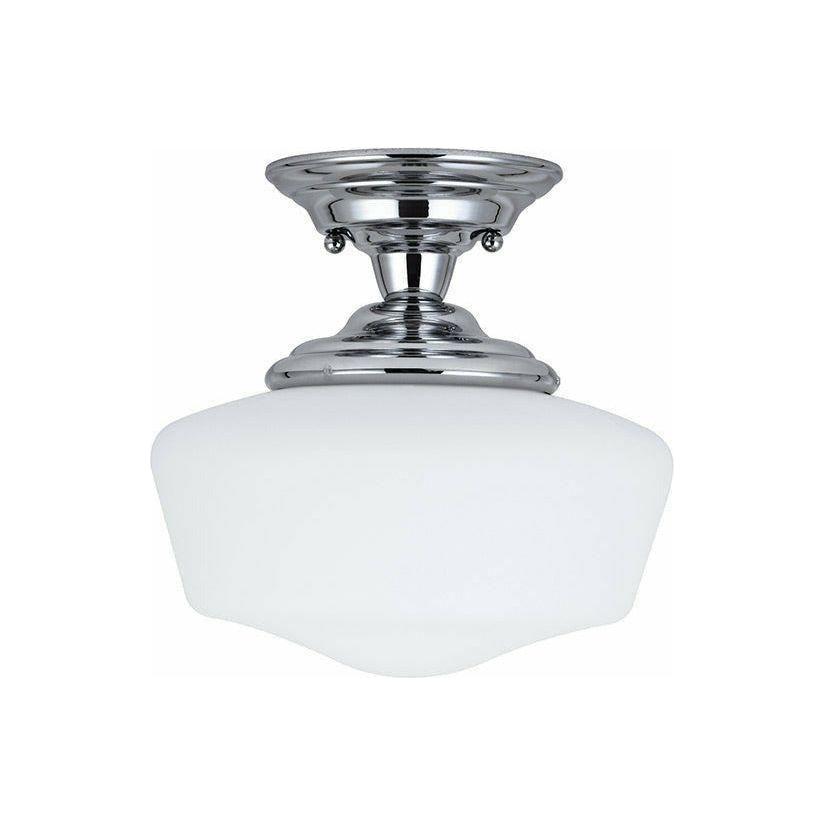 Generation Lighting - Academy Medium 1-Light Semi Flush Mount (with Bulb) - Lights Canada