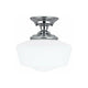 Generation Lighting - Academy Large 1-Light Semi Flush Mount - Lights Canada