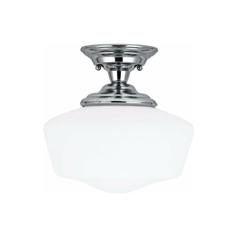 Generation Lighting - Academy Large 1-Light Semi Flush Mount (with Bulb) - Lights Canada