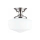 Generation Lighting - Academy Large 1-Light Semi Flush Mount - Lights Canada