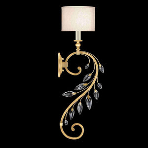 Fine Art Handcrafted Lighting - Crystal Laurel Sconce - Lights Canada