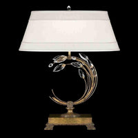 Crystal Laurel Table Lamp