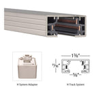 WAC Lighting - H Track 4FT Single Circuit 120V - Lights Canada