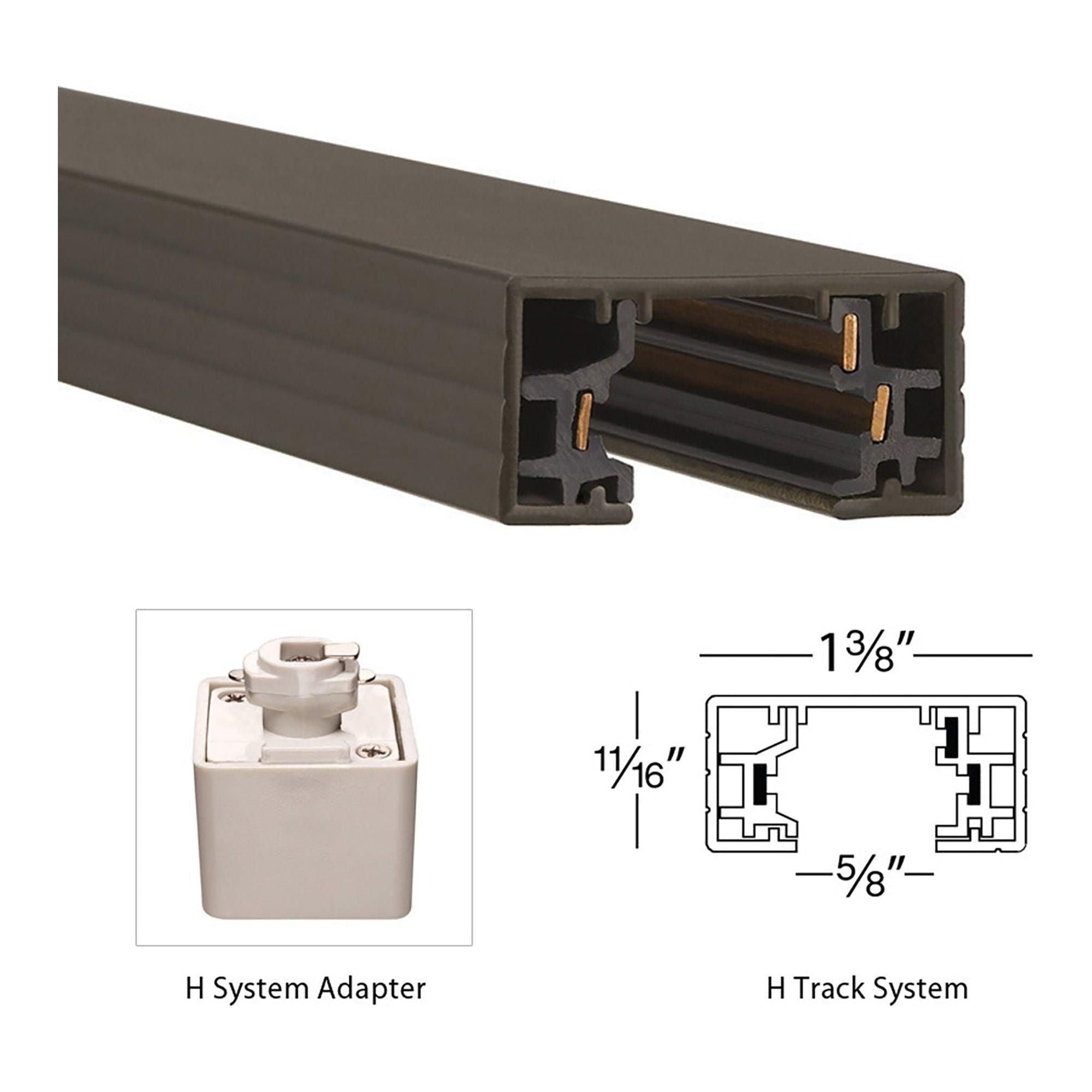 WAC Lighting - H Track Floating Canopy Connector - Lights Canada