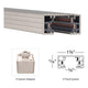 WAC Lighting - H Track Dead End "I" Connector - Lights Canada