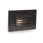 WAC Lighting - LEDme 120V LED Horizontal Louvered Indoor/Outdoor Step and Wall Light - Lights Canada