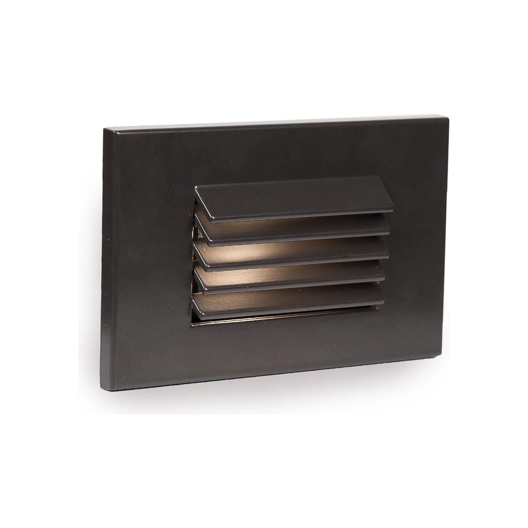 WAC Lighting - LEDme 120V LED Horizontal Louvered Indoor/Outdoor Step and Wall Light - Lights Canada