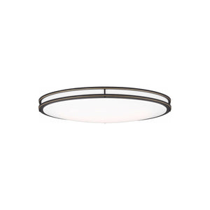 Generation Lighting - Mahone Oval LED Flush Mount - Lights Canada