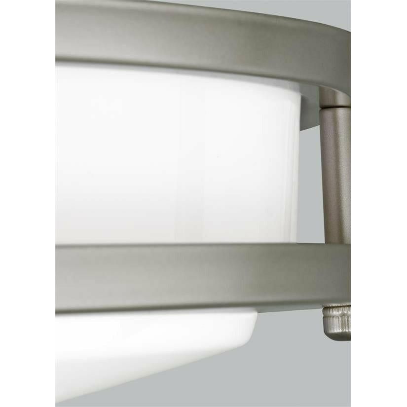 Generation Lighting - Mahone Oval LED Flush Mount - Lights Canada