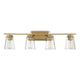 Savoy House - Calhoun 4-Light Bathroom Vanity Light - Lights Canada