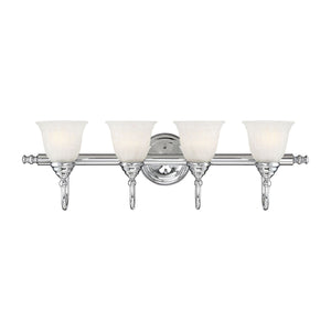 Savoy House - Brunswick 4-Light Bathroom Vanity Light - Lights Canada