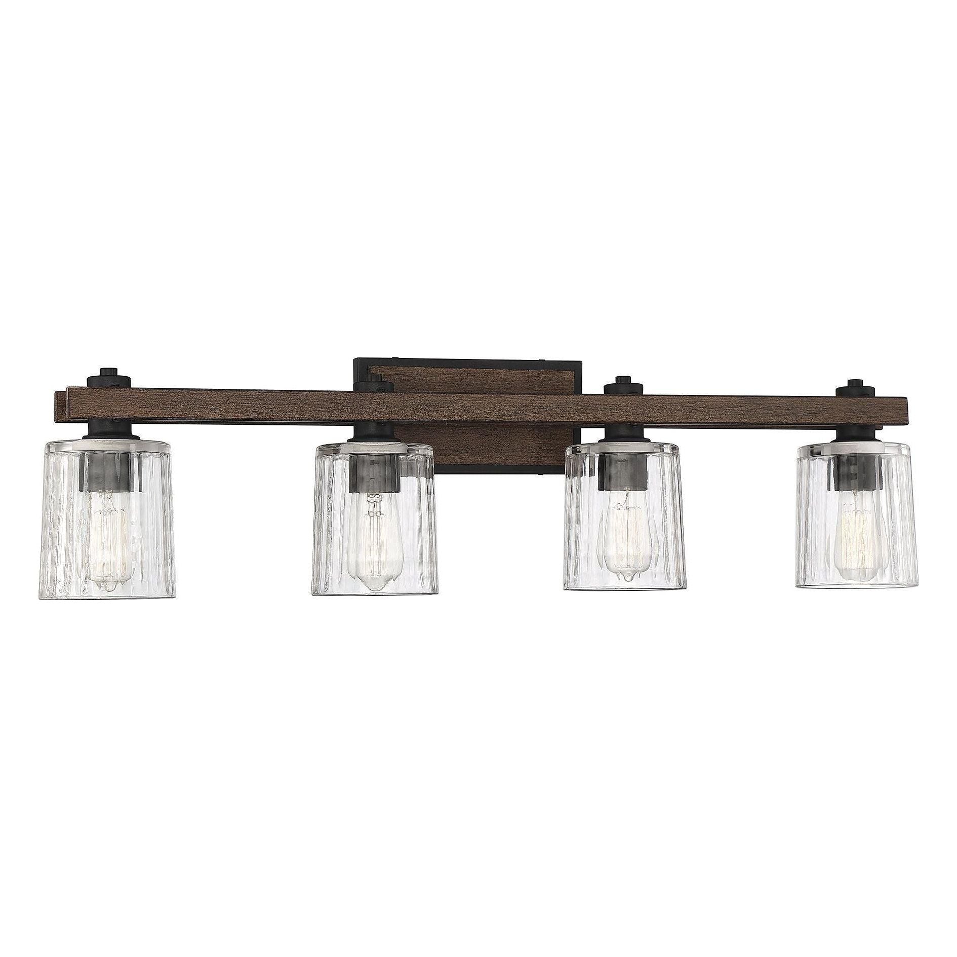 Savoy House - Halifax 4-Light Bathroom Vanity Light - Lights Canada