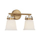 Savoy House - Kaden 2-Light Bathroom Vanity Light - Lights Canada