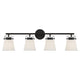 Savoy House - Kaden 4-Light Bathroom Vanity Light - Lights Canada