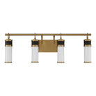 Savoy House - Abel 4-Light LED Bathroom Vanity Light - Lights Canada