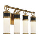 Savoy House - Abel 4-Light LED Bathroom Vanity Light - Lights Canada