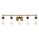 Savoy House - Abel 5-Light LED Bathroom Vanity Light - Lights Canada