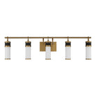 Savoy House - Abel 5-Light LED Bathroom Vanity Light - Lights Canada