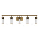 Savoy House - Abel 5-Light LED Bathroom Vanity Light - Lights Canada
