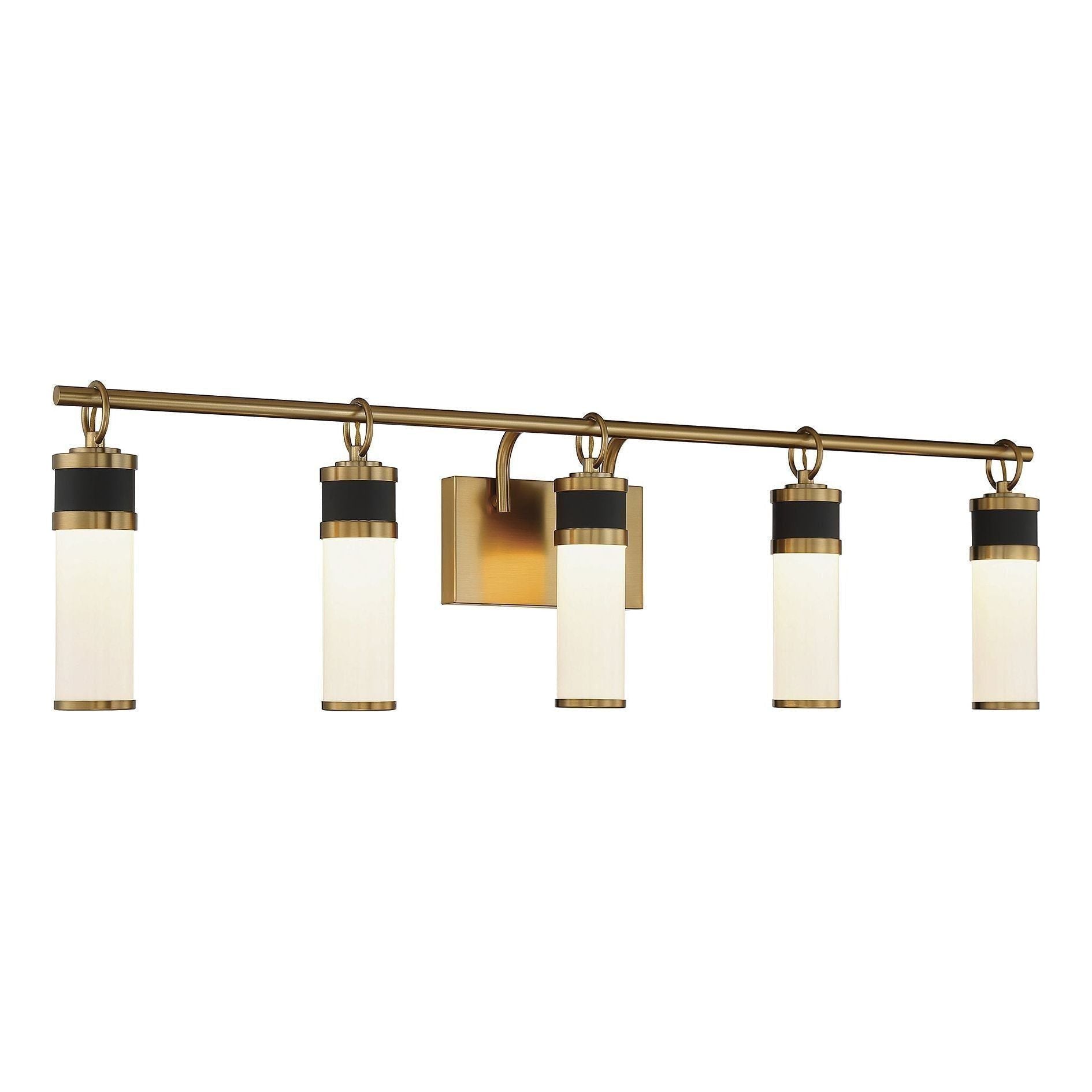 Savoy House - Abel 5-Light LED Bathroom Vanity Light - Lights Canada