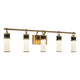 Savoy House - Abel 5-Light LED Bathroom Vanity Light - Lights Canada