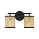 Savoy House - Jaylar 2-Light Bathroom Vanity Light - Lights Canada