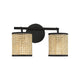 Savoy House - Jaylar 2-Light Bathroom Vanity Light - Lights Canada