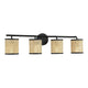 Savoy House - Jaylar 4-Light Bathroom Vanity Light - Lights Canada