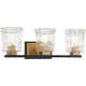 Savoy House - Sidney 3-Light Bathroom Vanity Light - Lights Canada