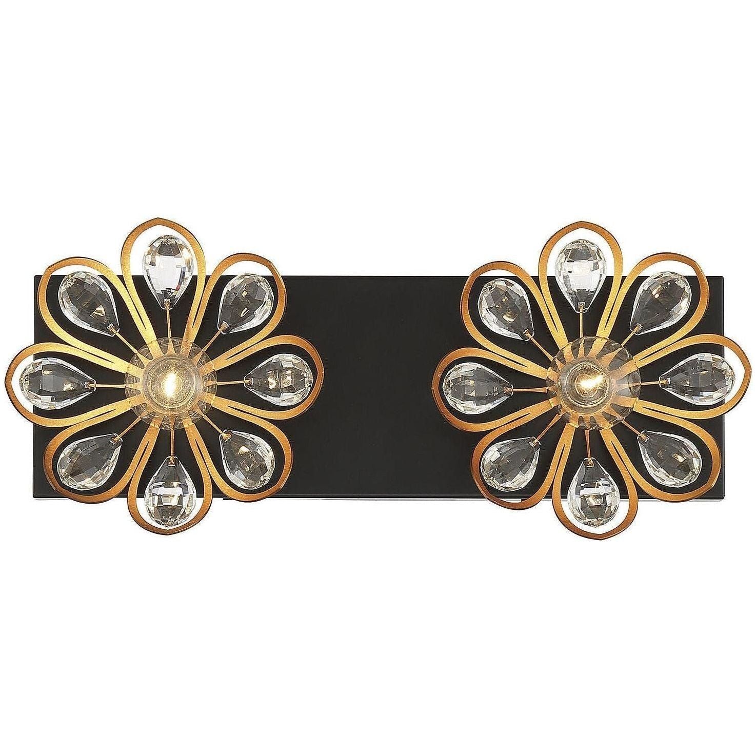 Savoy House - Poppy 2-Light Bathroom Vanity Light - Lights Canada