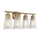 Savoy House - Chantilly 4-Light Bathroom Vanity Light - Lights Canada