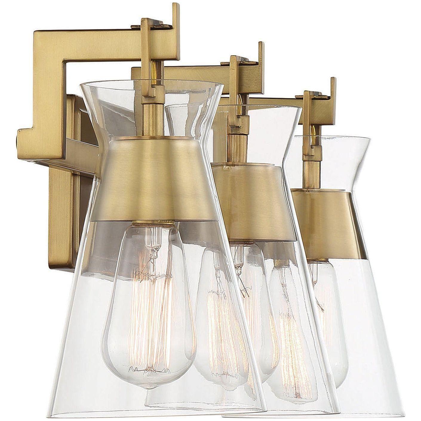 Savoy House - Lakewood 3-Light Bathroom Vanity Light - Lights Canada