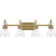 Savoy House - Lakewood 4-Light Bathroom Vanity Light - Lights Canada