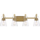 Savoy House - Lakewood 4-Light Bathroom Vanity Light - Lights Canada