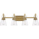 Savoy House - Lakewood 4-Light Bathroom Vanity Light - Lights Canada