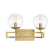 Savoy House - Crosby 2-Light Bathroom Vanity Light - Lights Canada
