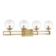 Savoy House - Crosby 4-Light Bathroom Vanity Light - Lights Canada