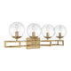 Savoy House - Crosby 4-Light Bathroom Vanity Light - Lights Canada