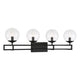 Savoy House - Crosby 4-Light Bathroom Vanity Light - Lights Canada
