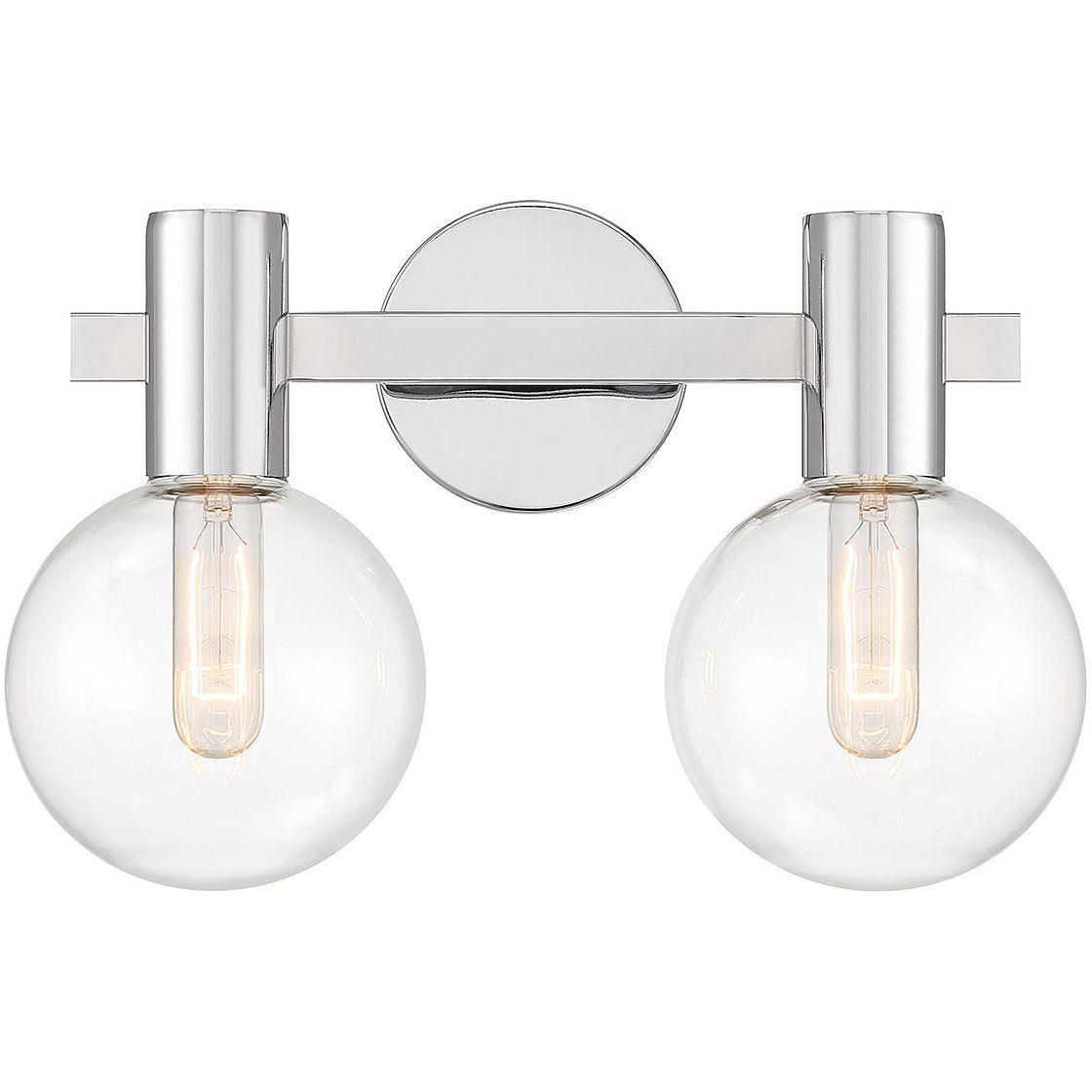 Savoy House - Wright 2-Light Bathroom Vanity Light - Lights Canada