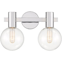 Wright 2-Light Bathroom Vanity Light