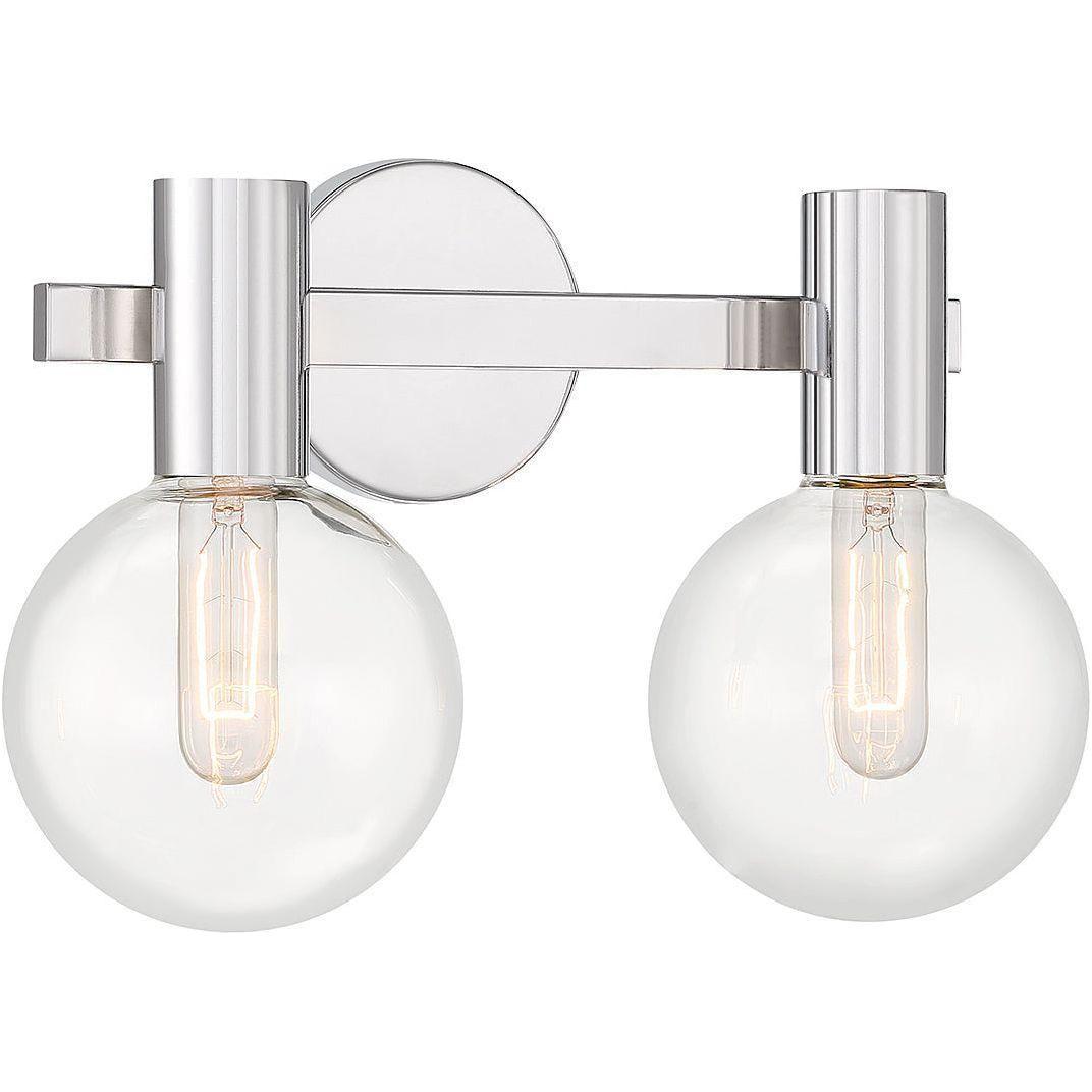 Savoy House - Wright 2-Light Bathroom Vanity Light - Lights Canada