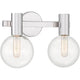 Savoy House - Wright 2-Light Bathroom Vanity Light - Lights Canada