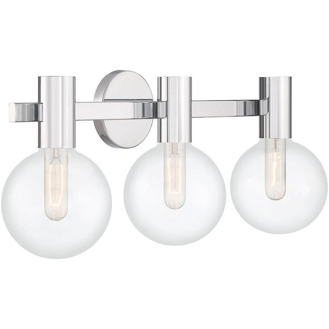 Savoy House - Wright 3-Light Bathroom Vanity Light - Lights Canada
