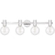 Savoy House - Wright 4-Light Bathroom Vanity Light - Lights Canada