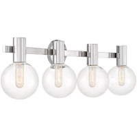 Wright 4-Light Bathroom Vanity Light