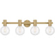 Savoy House - Wright 4-Light Bathroom Vanity Light - Lights Canada