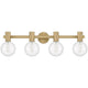 Savoy House - Wright 4-Light Bathroom Vanity Light - Lights Canada
